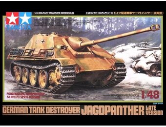 German Tank Destroyer Jagdpanther Late Version Plastic Model Kit, TAM32522