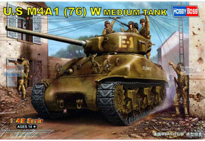 1:48 Hobby Boss US M4A1(76)W Sherman Medium Tank, HBS84801