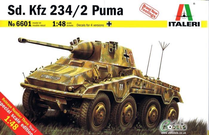 Sd.Kfz. 234/2 "Puma" Plastic Model Kit