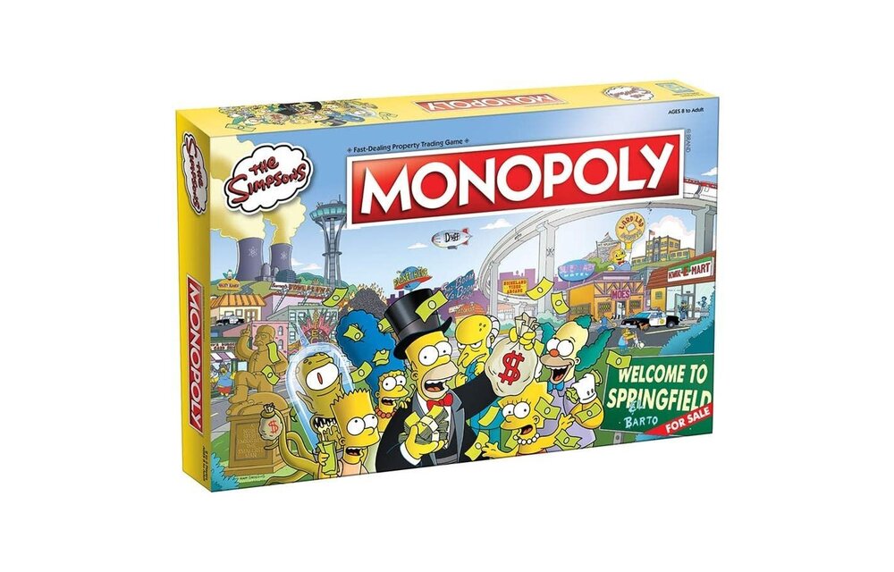 The Simpsons Monopoly Warrenton Hobby Shoppe