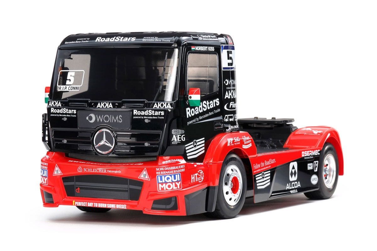 1/14 RC Mercedes-Benz Race Truck Actros MP4, TT-01 Type E Chassis, TAM58683-A