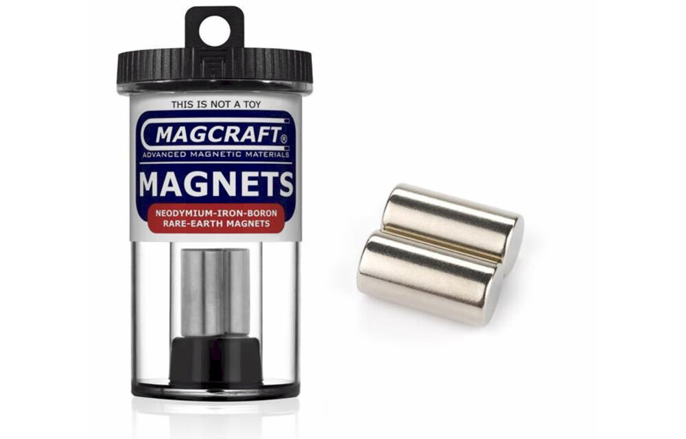 1/2"X1" ROD MAGNET,PACK 40