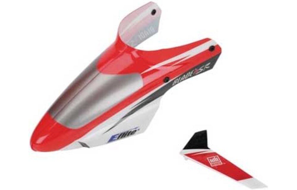 BMSR:Complte Canopy w/VertFin,Red