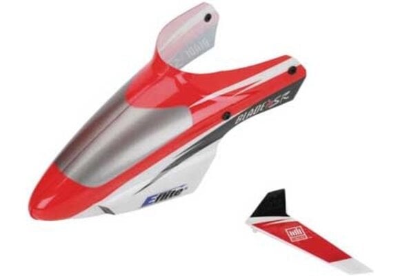 BMSR:Complte Canopy w/VertFin,Red