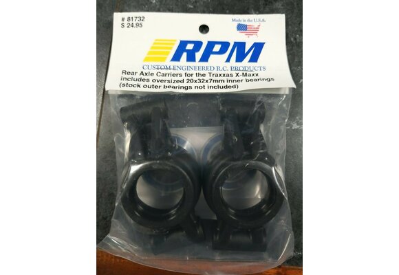 RPM Oversized Rear Axle Carriers : X-Maxx