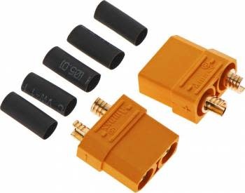 XT-90 Connector, (2) Female Battery Connector 3.5mm