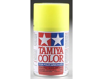 Tamiya PS-27 Fluorescent Yellow Spray, 100 ml Paint