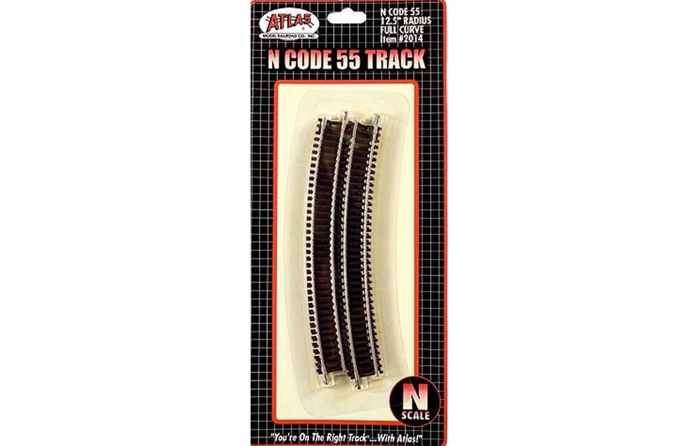 N Code 55 12.5" Radius Curve (