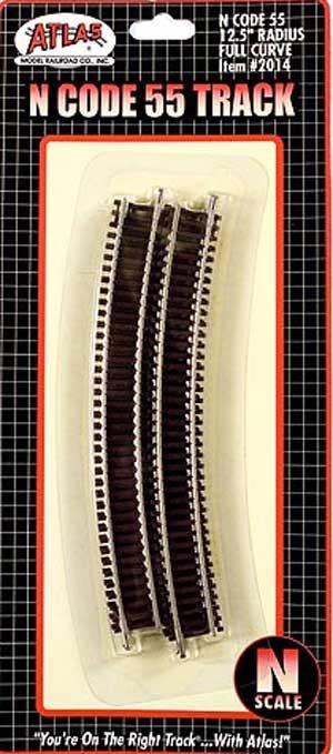 N Code 55 12.5" Radius Curve (