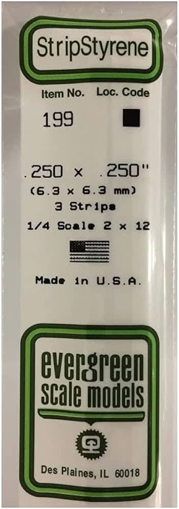 Strip .250 x .250 (3)