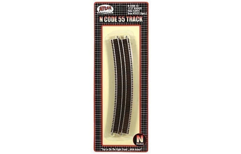 N Code 55 17.5" Radius Curve (