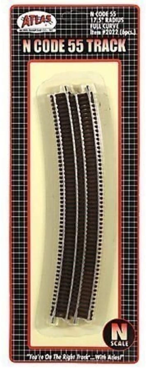 N Code 55 17.5" Radius Curve (