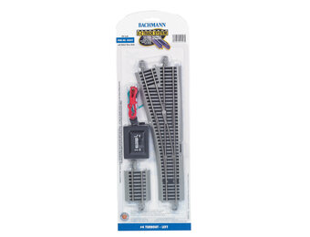 HO NS EZ #4 Remote Left Switch, BAC44557