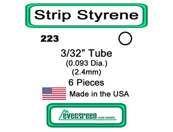 Round Tubing 3/32" (6)