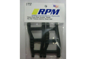 Rear A-Arms, Black: Slash    RPM80592