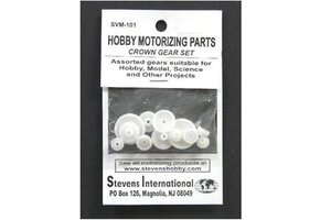 Small Plastic Crown Gear Set