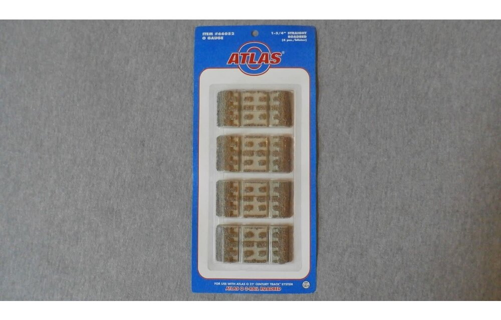 O Roadbed, 1.75" Straight