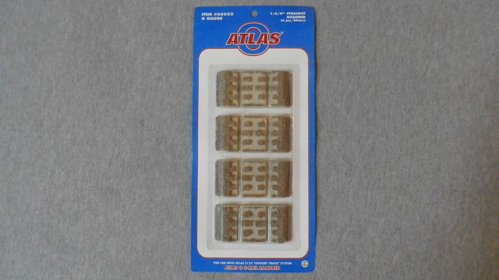 O Roadbed, 1.75" Straight