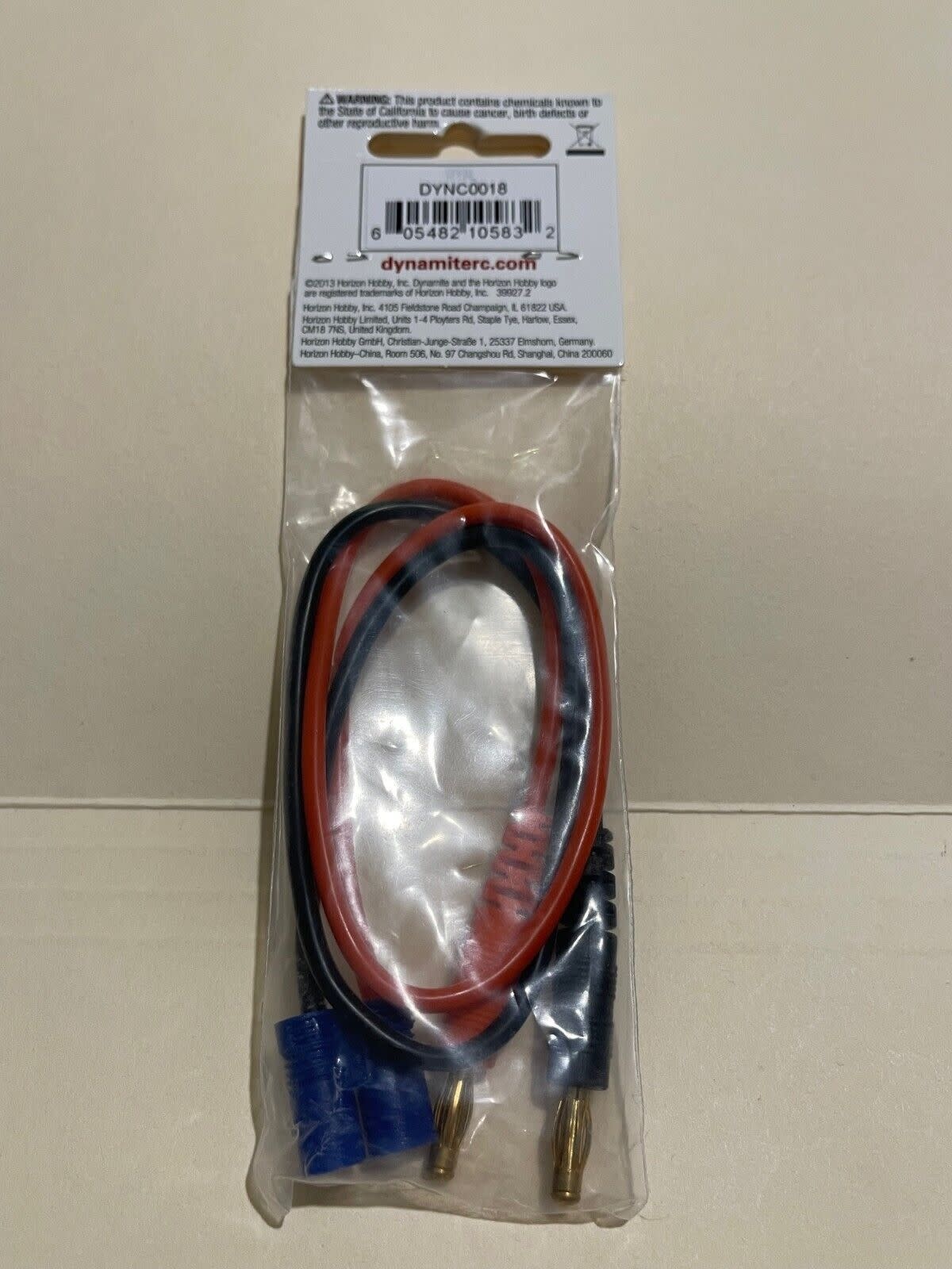 Banana to EC3  Charge Lead, DYNC0018