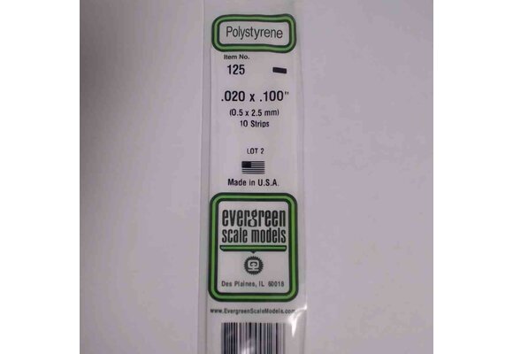 Strip .020 x .100 (10)