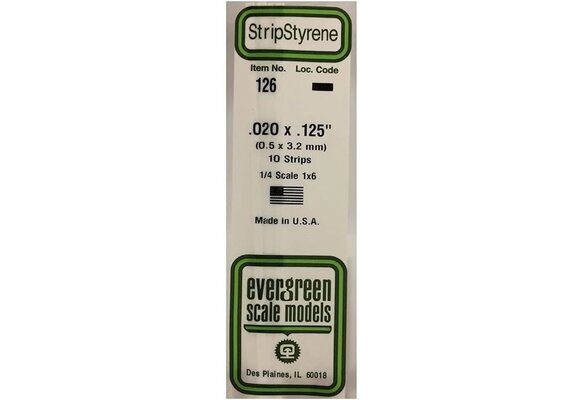 Strip .020 x .125 (10)