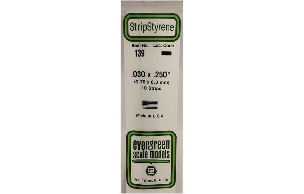 Strip .030 x .250 (10)