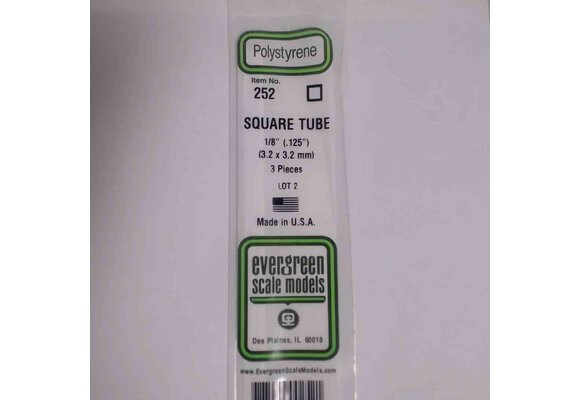 Square Tubing 1/8" (3)