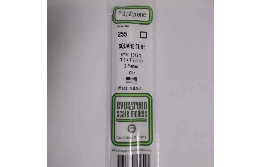 Square Tubing 5/16" (2)