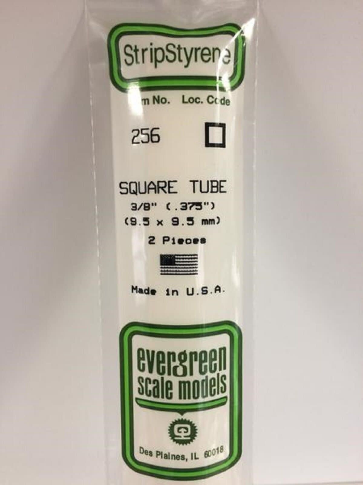 Square Tubing 3/8" (2)