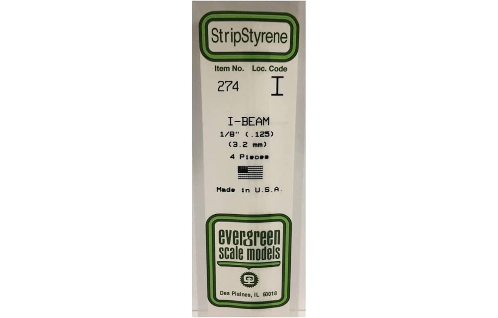 I-Beam 1/8" (4)