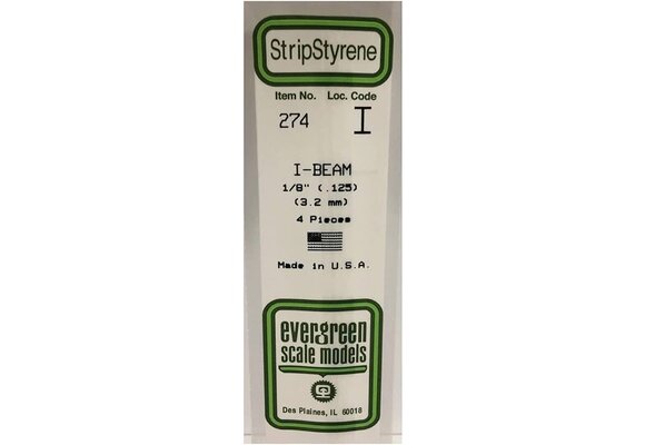 I-Beam 1/8" (4)