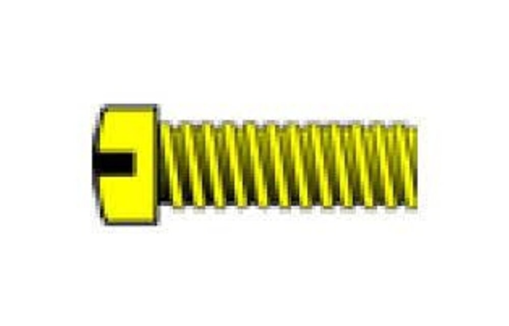 00-90 1/2" Fillister Head Machined Screws