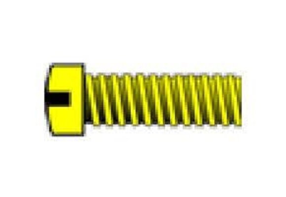 00-90 1/2" Fillister Head Machined Screws