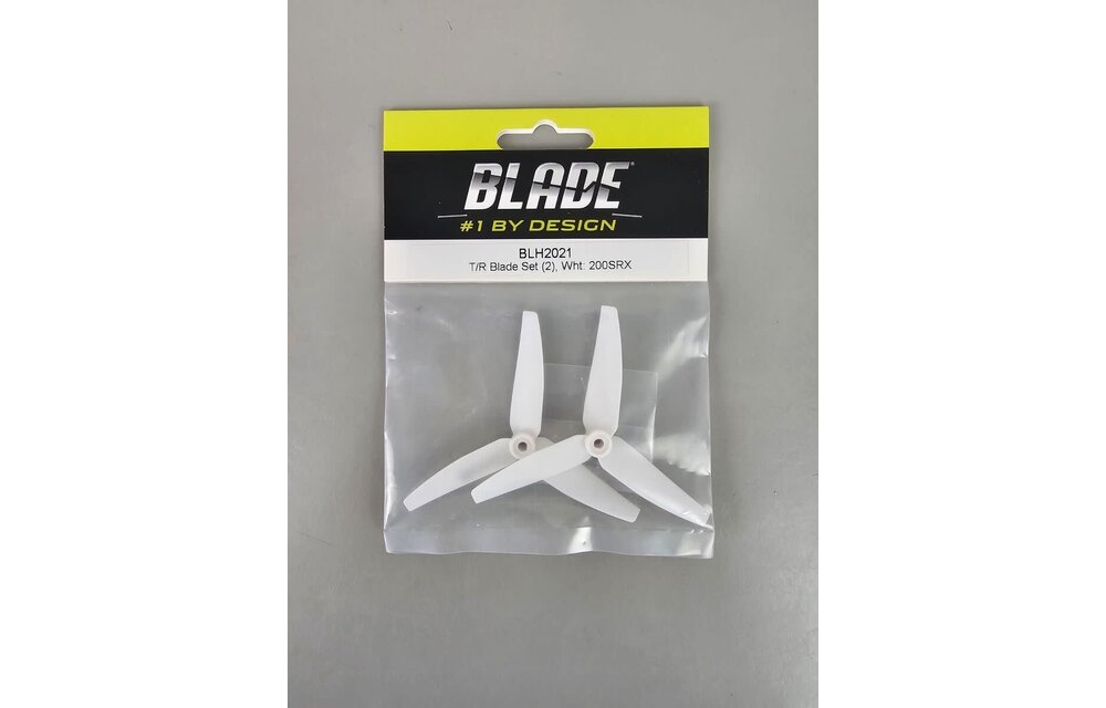 Tail Rotor Blade Set, White (2): 200 SR X