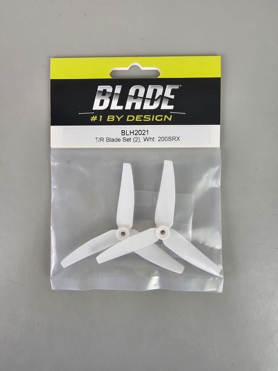Tail Rotor Blade Set, White (2): 200 SR X