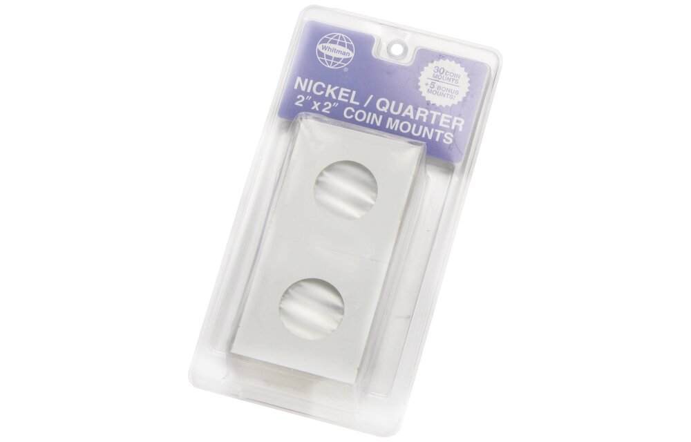 2x2 Nickel/Quarter 35ct.