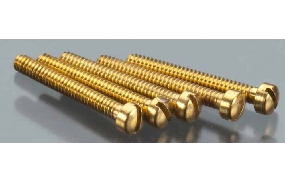 00-90 3/8" Fillister Head Machined Screws