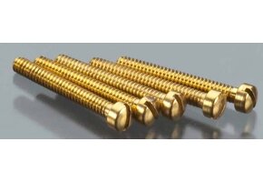 00-90 3/8" Fillister Head Machined Screws