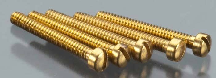 00-90 3/8" Fillister Head Machined Screws