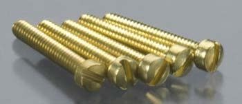 0-80 3/8" Fillister Head Machined Screws