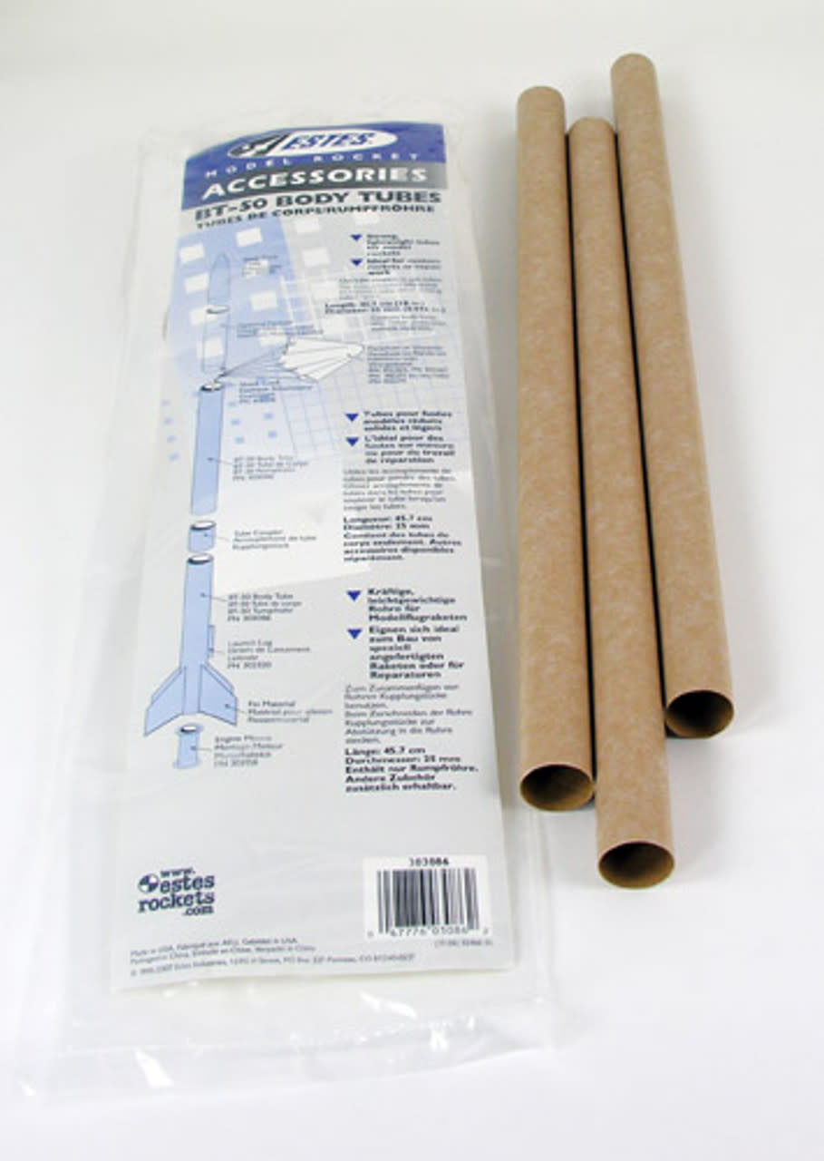 BT-50 Body Tube, 3 pk