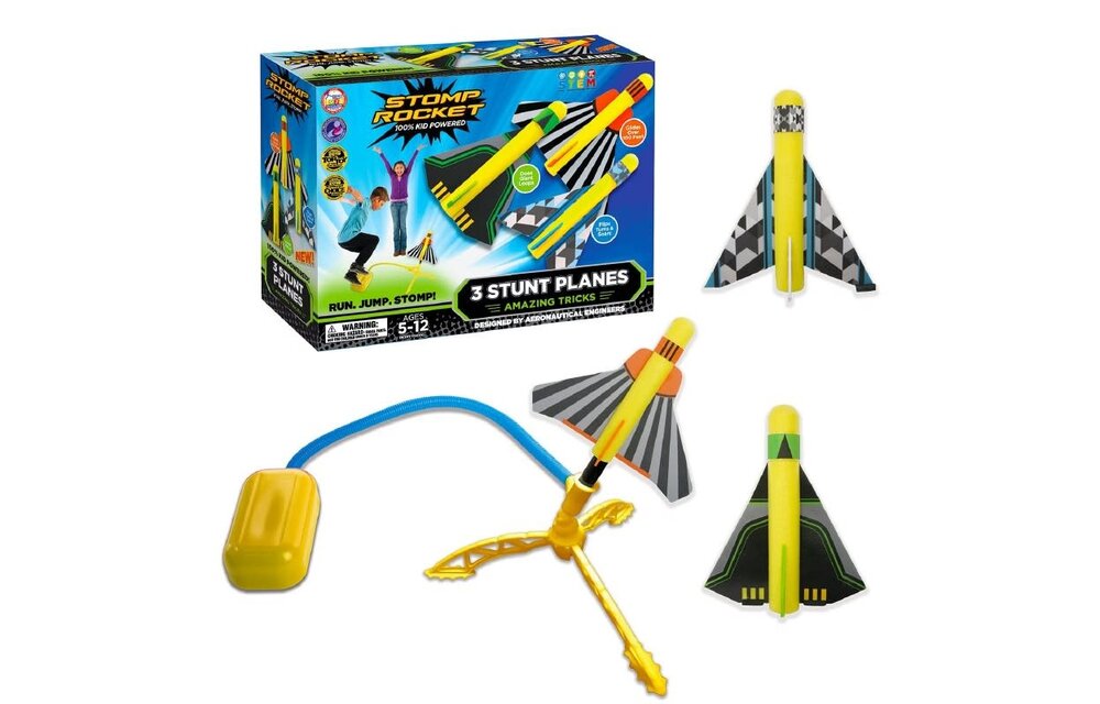 Stomp Rocket Stunt Planes