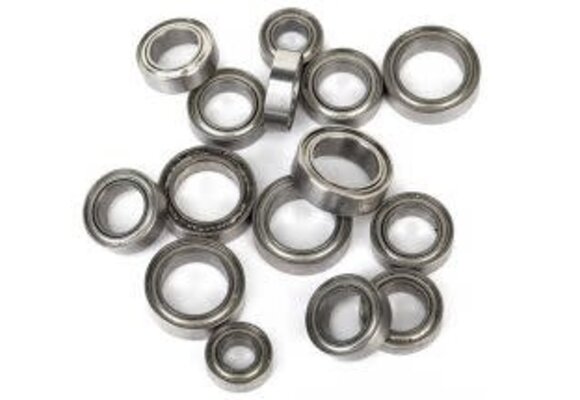Traxxas Bearings: 4x8mm (2), 6x10mm (8), 8x12mm (5)