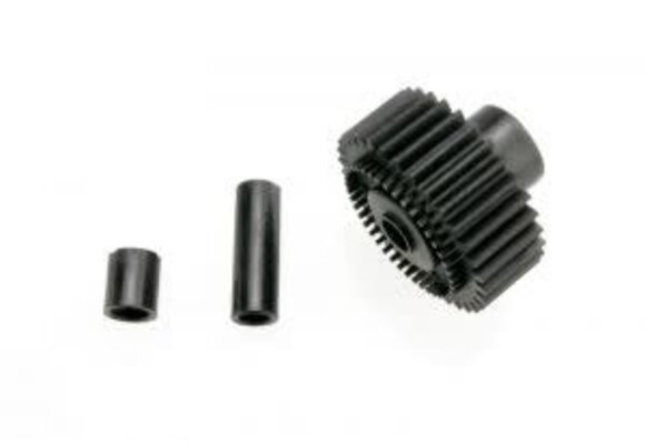 Traxxas Output gear, 33-tooth (1)/ spacers (2)