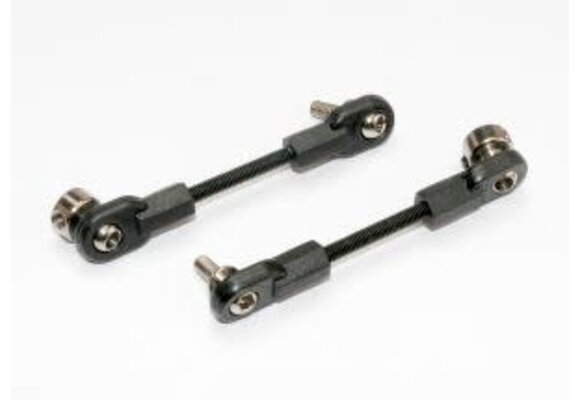 Traxxas Linkage, rear sway bar (2) (assembled with rod ends, hollow balls and ball studs)