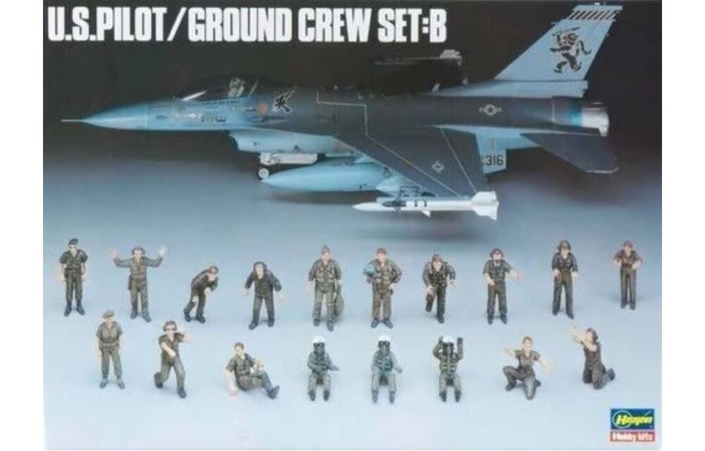 1/48 U.S. Pilot/ Ground Crew B