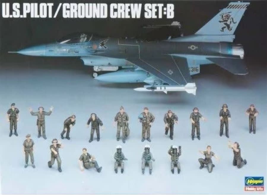 1/48 U.S. Pilot/ Ground Crew B