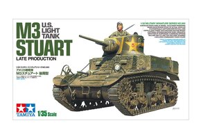 1/35 US Light Tank M3 Stuart Plastic Model Kit   TAM35360