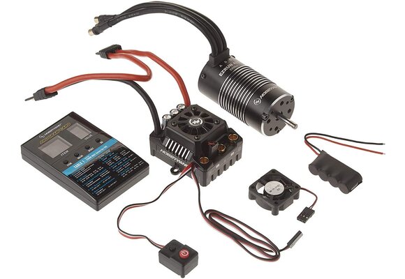 Hobbywing QUICRUN WP 1080 Rock Crawler Brushed ESC, (2-3S)