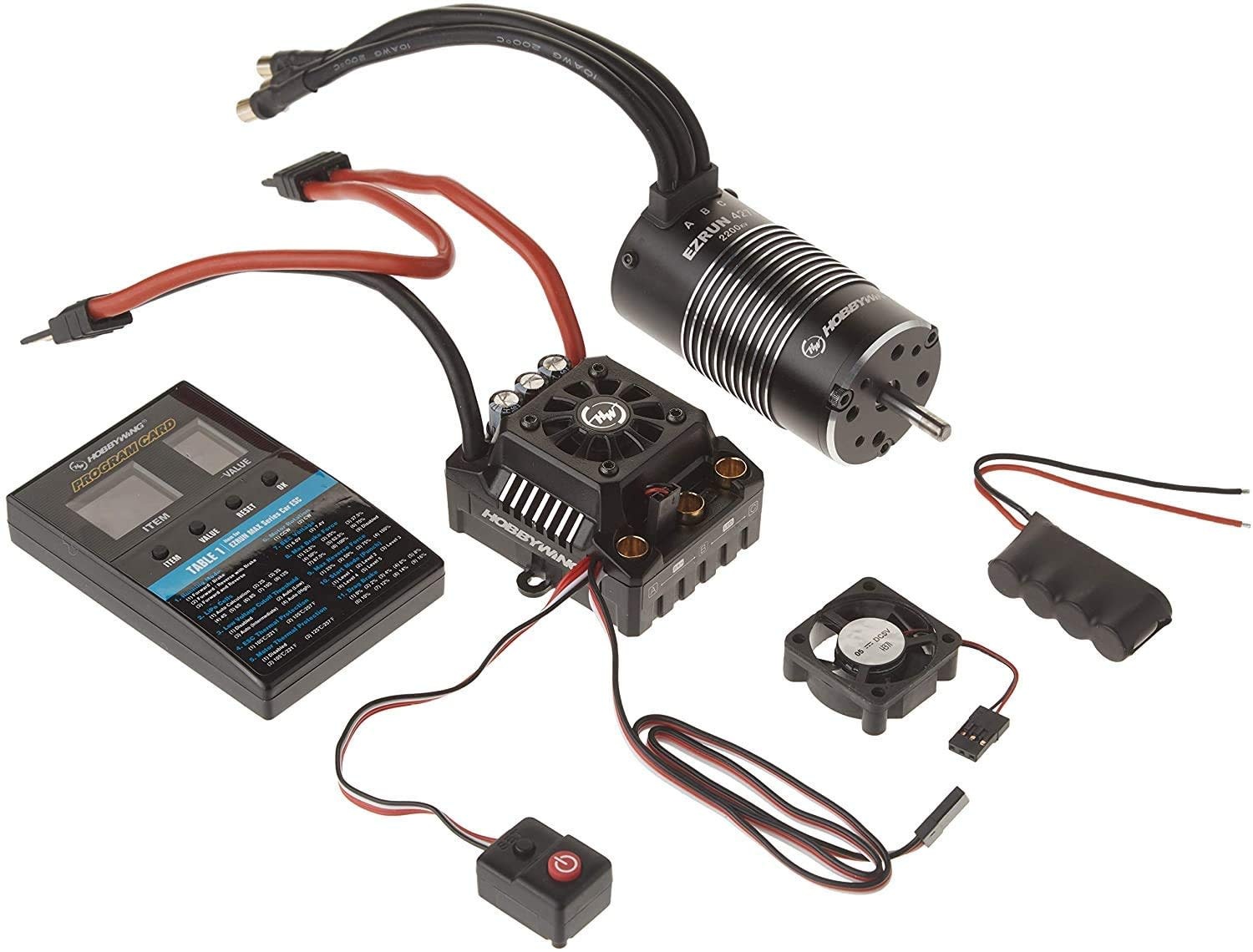 QUICRUN WP 1080 Rock Crawler Brushed ESC, (2-3S), 30112750